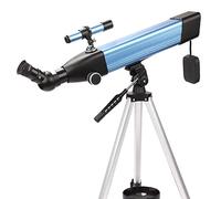 Telescopio, telescopios para adultos, apertura de 60 mm, montaje AZ de 500 mm, telescopio para niños principiantes, óptica totalmente multicapa, telescopio refractor de astronomía