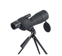 Telescopio Terrestre HD De 25-75x60mm, Lente ED, Monocular Potente con Zoom, Prisma Bak4 For Acampar Al Aire Libre, Avistaje Aves Y Tiro(Black with Tripod)