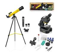 Telescopio y Microscopio NATIONAL GEOGRAPHIC: Set de Exploración Científica - CD Talla única