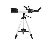 Telescopios, 500 mm de Longitud Focal Astronomía Refractor telescopio para niños y Principiantes, telescopio de Viaje con Bolsa de Transporte, trípode de Altura Ajustable