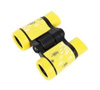 Telescopios Binoculares De Goma De 4 X 30 Mm For Niños, Telescopio Plegable Educativo For Niños, Telescopio Óptico For Observación De Aves Al Aire Libre For Acampar(Yellow)