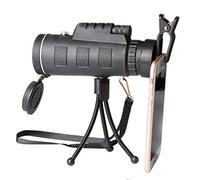 Telescopios Monoculares 40x60 Telescopio Telescópico De Alcance Impermeable BAK4 Prism FMC Lens De Alto Rendimiento para Smartphone Adaptador De Trípode para Viajes Adultos Deportes Conciertos