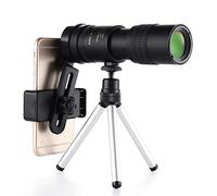 Telescopios monoculares HD impermeables, prismáticos, telescopio de bolsillo, telescopio de zoom con soporte para teléfono y trípode para observación de aves, caza, camping, viajes, concierto de vida