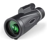 Telescopios monoculares portátiles de 18x62, Gran Aumento, Poca luz, Revestimiento translúcido Multicapa para monoculares. Telescopio para Adultos, Adecuado para Caminar, Escalar, Acampar y observar