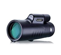 Telescopios Monoculares Telescopio BAK4 A Prueba De Golpes A Prueba De Golpes HD Lente FMC con Cinturón De Tela Limpia Paño Limpio para Acampar Observación De Aves Concierto De Partido