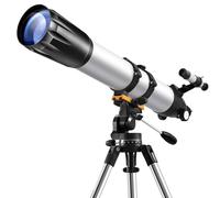 Telescopios para adultos Astronomía Profesional, Apertura de 90-900 mm Refractor para Niños y Principiantes, Telescopio Astronómico para Observación de la Luna y los Planetas