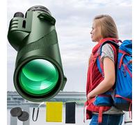 Telescopios para Adultos Astronomía, telescopio monocular,Monoculares telescopios - Aumento de 80x Compacto Ligero para observación de Aves Stargazing & Astronomy Outdoor
