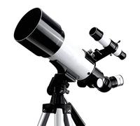 Telescopios para adultos de astronomía, telescopio de 70 mm con buscador de 5 x 24, telescopio portátil para niños principiantes con trípode de mochila