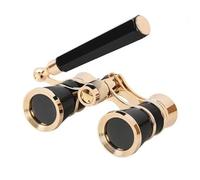 Telescopios para adultos3x25 Gafas Prismáticos Estuche de Metal con asa Lente óptica Telescopio de Teatro Diseño Retro
