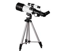 Telescopios Telescopio Refractor de Viaje de 100 mm con Ajustable con Soporte para teléfono móvil Telescopio de Doble propósito Cielo y Tierra Vision