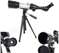 Telescopios, telescopios para Adultos Monoculares astronómicos de Alta definición de Gran Aumento con trípode y Visor para niños Adultos Principiantes, Plateado (Plata)