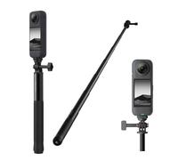 TELESIN° 120cm/ 47.83" Palo Selfie para GoPro Hero 13 12 11 10 9, dji Osmo Action 5 Pro 4 3, Insta360 X5 X4 X3 Ace Pro, Palo de Selfie Invisible 153cm, Selfie Stick Extensible de Aluminio