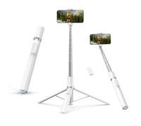 TELESIN 180CM Automática Palo Selfie Trípode, Tripode de Viaje con Control remoto Magnético Bluetooth, Soporte Movil Giratorio de 360° para iPhone/Android, Liberación Automática del Sensor de Gravedad