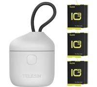Telesin Allin caja de carga para GoPro 9/10/11 con batería recargable 3x