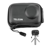TELESIN Bolsa de Protectora para dji Osmo Action 5 Pro Action 4 Action 3, Funda para Protectora de Tamaño de Bolsillo con Cremallera Semiabierta, Bolsa de Viaje, Accesorios para dji OSMO Action