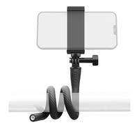 Telesin Brazo flexible para GoPro y smartphone con soporte para teléfono