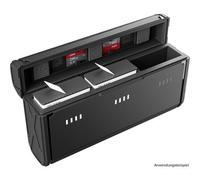 Telesin Caja de carga con 2 pilas recargables Stamina