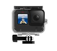 TELESIN 60M Carcasa Impermeable para Gopro Hero 11 10 9 Negro, Buceo subacuático Transparente Cubierta Protectora Shell con Montaje de liberación rápida para GoPro Hero 11 10 9 cámara de acción Negra