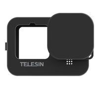 Telesin Carcasa protectora de silicona GoPro 9/10/11/12/13 - Negro