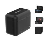 TELESIN Cargador de batería de 2 Canales para Insta360 X4 con Cable USB-C