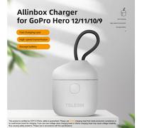 Telesin Allin Charger Box - para GoPro Hero 9/10/11/12
