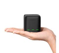 TELESIN Cargador Triple de 3 Canales + Caja de Almacenamiento de Baterías para GoPro Hero 9/10/11/12 Black (Carga Individual)