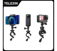 Telesin Soporte para tubo de bicicleta Giratorio 360