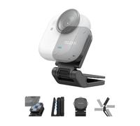 TELESIN Clip Magnético para Gorra Go Ultra, Imán N52 Potente Soporte Gorra & Correa Mochila, Rotación 360° & Inclinación 240°, Soporte POV Manos Libres