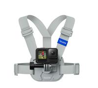 TELESIN Correa de pecho con liberación rápida y almohadilla de aire, compatible con GoPro Hero 13, 12, 11, 10, 9, 8, AKASO, Insta360, DJI Osmo Action 5 Pro, 4, 3 cámaras, comodidad y estabilidad