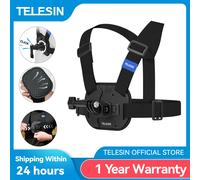 Telesin Soporte de pecho V2 para Actioncam