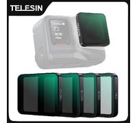TELESIN CPL ND8 ND16 ND32 juego de filtros de lente marco de aleación de aluminio para Insta 360 Ace pro 2 ND CPL filtro de lente para Insta 360 Ace pro
