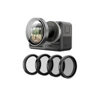 TELESIN CPL ND8 ND16 ND32 Lens Filter Set for OSMO Action 5 Pro, Aluminum Alloy Frame ND CPL Filter Kit Camera Accessories