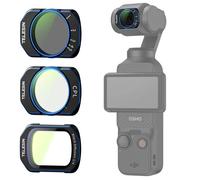 Telesin CPL/VND2-32/Black Mist Filter Kit para DJI Osmo Pocket 3