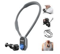 TELESIN° Cuello Magnético de Liberación Rápida con Soporte para Correa para el Pecho para GoPro Hero 13/12/11/10/9/8/7/6, dji OSMO Action 5 Pro/4/3 e Insta360, Accesorios para Cámaras de Acción