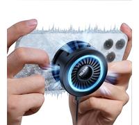TELESIN ° Enfriador magnético de teléfono para juegos y transmisión en vivo, ventilador de refrigeración de teléfono, radiador portátil para MagSafe, refrigeración semiconductora para juegos para