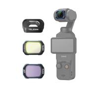 TELESIN Estuche rígido EVA para dji Osmo Pocket 4/3 y Xtra Muse Plata