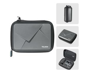 TELESIN Estuche Rígido Tamaño Medio para dji Osmo Action 5/4/3, PU