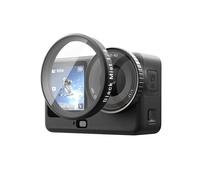 TELESIN Filtro Difusión Negra 1/4 para dji Osmo Action 6, Filtro Pro Mist, Piel Suave y Brillo Cinematográfico, Reduce Reflejos Duros, Vidrio Óptico HD, Marco de Aluminio Ligero