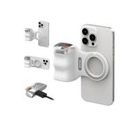 TELESIN Fun Shot Handle Grip Movil, Magnética Empuñadura para Smartphone con Control Remoto Bluetooth Desmontable - 1/4 Rosca, Compatible con iPhone/Android, Ideales para TikTok/Selfie/Vlog/Video