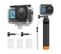TELESIN Funda de Silicona para dji Osmo Action 6 Azul Protectora con cordón