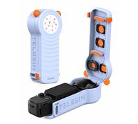 TELESIN Funda rígida para DJI Osmo Pocket 3, 4 ranuras para filtro, color azul