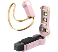 TELESIN Funda rígida para DJI Osmo Pocket 3, 4 ranuras para filtro, color rosa