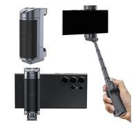 TELESIN° Handle Grip Movil, Smartphone Grip Palos Selfie con Control Remoto Bluetooth Desmontable, Smartphone Grip Holder con Rosca Hembra de 1/4 "-20 - Compatible para Teléfonos iPhone Android