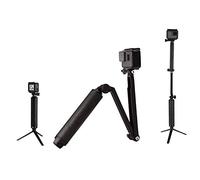 TELESIN Impermeable 3 vías Montaje Selfies Stick para GoPro Hero 9/8/7/6/5 dji Osmo Action Xiaoyi Cámara de acción con Agarre Flotante Monopod y trípode
