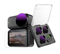 Telesin Kit de Filtro CPL ND para dji Osmo Nano, ND8 ND16 ND32, con protección de Pantalla, Filtro de polarización y Accesorios HD de Vidrio óptico de Densidad Neutra