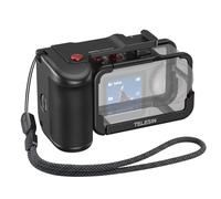 TELESIN Kit Street Grip de Aleación de Aluminio para dji OSMO Action 5 Pro/Action 4/Action 3, Empuñadura con Jaula Ultraligera, Botón de Obturador Basculante Patentado, Diseño Ergonómico