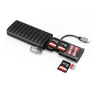 TELESIN° Lector de Tarjetas SD USB 3.1 312 MB/s, Lector de Tarjetas SD de Alta Velocidad Adaptador Micro SD USB C, Memoria de Doble Ranura Tipo C, Admite Tarjetas SD/TF para cámaras y teléfonos