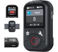 Telesin Mando a distancia inalámbrico inteligente WiFi de 60 metros para GoPro, pantalla LCD a color, impermeable, incluye brazalete deportivo, compatible con Go Pro 13 12 Black Max Mini GoPro Action