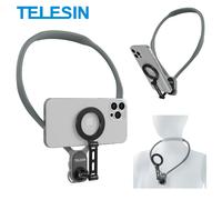 Soporte para cuello Telesin MagSafe para smartphone XL - gris