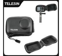 TELESIN Mini bolsa protectora para Dji Osmo Action 5pro 4 3 bolsa de transporte caja de almacenamiento impermeable para DJI Action 3 4 5pro bolsa de mano
